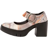 Art für Damen. 11653F1WZ003_ESP Schuhe 1653F grau (41), Stoff, 3 bis 5 cm, Schnalle, Lässig