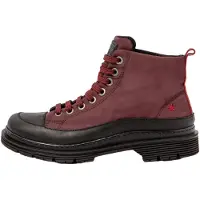 Art Unisex. 1189511PD003_008 Stiefelette 1895 burgunderrot (41), 3 bis 5 cm, Schnürsenkel, Lässig, Bordeaux
