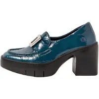 Art für Damen. 1165511WO003_0G3 Lederhalbschuhe 1655 blau (41), 3 bis 5 cm, Keine, Lässig