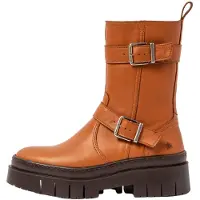 Art für Damen. 119581118003_023 Braune Lederstiefeletten 1958 (41), 3 bis 5 cm, Reißverschluss, Lässig