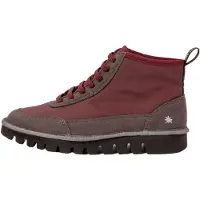 Art Unisex. 115851167003_008 Stiefelette 1585 burgunderrot (41), Wohnung, Schnürsenkel, Lässig, Bordeaux