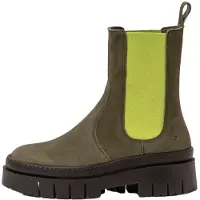Art für Damen. 1195412WQ003_0G3 Lederstiefeletten 1954 grün (42), 3 bis 5 cm, Keine, Lässig