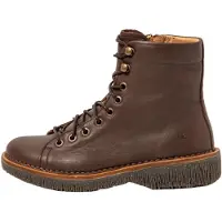 El naturalista für Damen. 255724ZJ0005_012 Lederstiefeletten N5572 Volcano mittelbraun (36), Wohnung, Reißverschluss, Lässig