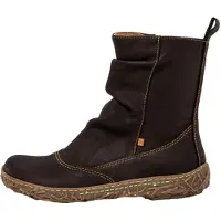 El naturalista für Damen. 2N722301E505_001 Lederstiefeletten N722 Pleasant schwarz (37), Wohnung, Reißverschluss, Klassisch