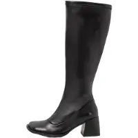 Art für Damen. 117081101003_001 Elder Boots schwarz (40), Leder, 8 bis 10 cm, Reißverschluss, Lässig