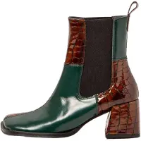 Art für Damen. 1170711F5003_0MU Leder-Stiefeletten 1707 Verona grün (42), 5 bis 8 cm, Keine, Lässig