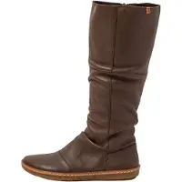 El naturalista für Damen. 25313SZJ0005_012 Stiefel N5313S Soft Nappa braun (39), Leder, Wohnung, Reißverschluss, Lässig