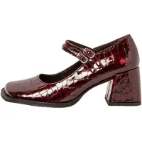 Art Schuhe Damen 1704 HORASAN BURDEOS / VERONA Farbe Rot