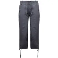 Nike Swoosh Damen Dunkelgraue 3/4-Hosen