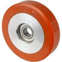 BS Rollen Rad Durchmesser 80mm Tragfähigkeit 120kg mit Kugellager Guß-PU-bandage - B90.080