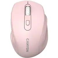 Canyon MW-20, Kabellose optische Maus USB, rosa