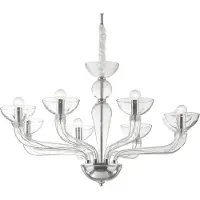 Ideal Lux CASANOVA SP8, 8 Glühbirne(n), E14, IP20, Transparent