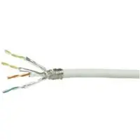 Logilink CPV0043 Netzwerkkabel Weiß 50 m Cat6a S/FTP (S-STP)
