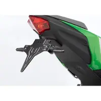 Protech Kennzeichenhalter Edelstahl pulverbeschichtet schwarz