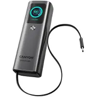 Canyon OnPower 265 Powerbank 165W Aluminium Dark grey - Akku - 9V-Block