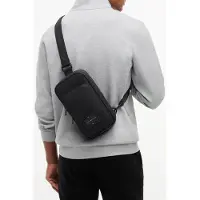 Tommy Hilfiger Th Foundation Slingbag Black Größe: OS | Umhängetaschen Outlet | Herren | Schwarz