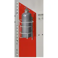 Manuflex Flaschenhalter Befestigungsösen Epoxydharz beschichtet B125 T