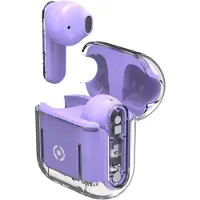 Celly SHEER, True Wireless Stereo (TWS), Anrufe/Musik, 100 g, Kopfhörer, Transparent, Weiß