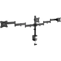 TooQ DB1327TN-B, Klemme, 8 kg, 33 cm (13"), 68,6 cm (27"), 100 x 100 mm, Schwarz
