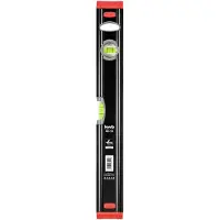 Kwb Aluminium-Wasserwaage 40 cm, stoßfeste Libelle, 0,5 mm/m Genauigkeit, VPA-Ge