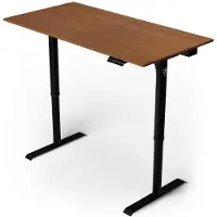 AROZZI Arena Nordico Elektrisch Höhenverstellbarer Schreibtisch - 160 x 82 x 71-115 cm - Nussbaum