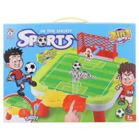 PADU Brettspiel Fußball für Kinder ab 3 Jahren, 42 cm breit, 31,5 cm tief, 7 cm hoch