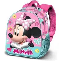 KARACTERMANIA Minnie 3d Elite Charm 7.5l 30x25x10 Cm Rucksack Rosa Kinder Rosa One Size