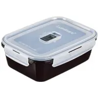 Luminarc Black Box Active rechteckig 122cl mit Deckel - 6 Stück