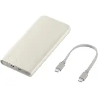 Samsung Powerbank "Super Fast Charging 10.000 mAh 25W (EB-P3401)", beige, 3,7 V 10.000mAh, Akkumulatoren, Powerbank