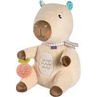 Fehn Kuscheltier Capybara XL für Babys und Kleinkinder ab 0 Monaten geeignet