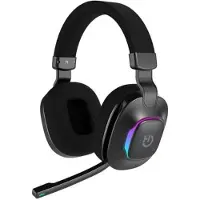 Hiditec VORTEX, Verkabelt & Kabellos, Gaming, 20 - 20000 Hz, Kopfhörer, Schwarz