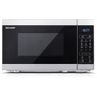 Sharp YC-MG02ES Mikrowelle mit Grill (Mikrowelle: 800W, Grill: 1000W)