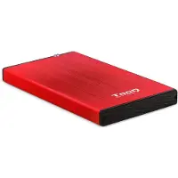 TooQ TQE-2527R Speicherlaufwerksgehäuse HDD-Gehäuse Schwarz