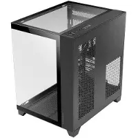 Mars Gaming MC-3CM, Mini Tower, PC, Schwarz, micro ATX, Mini-ITX, SGCC, Gehärtetes Glas, Gaming