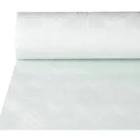 Papstar Papiertischtuch Damastprägung, weiß, 50 m x 1,2 m | Folie (1 Rolle)