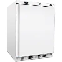 A&S polarny Gastro Kühlschrank | Lagerkühlschrank | Gewerbekühlschrank | 1 Tür | Weiß | 130 Liter | -2 bis +8 °C