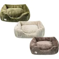 51 Degrees North Supersoft Hundebett - Dunkelbraun - M