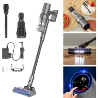 Uni-T Teesa SWEEPER 9000 2-in-1 Akku-Staubsauger mit LCD-Hintergrundbeleuchtung