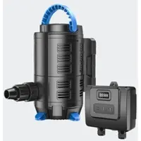 Helloshop26 Teichwasserpumpe Filterfiltration Flussökosystem Aquarium kleiner Teich eco 8000l/h 80 Watt 4216099