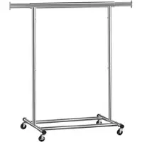 Helloshop26 - Schwerlast-Kleiderständer aus Metall Tragkraft 90 kg