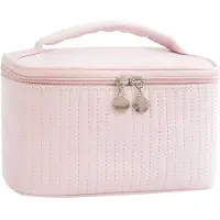 INF Tragbare wasserdichte Make-up-Tasche Pink