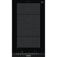 Siemens EX375FXB1E, Schwarz, Integriert, Zonen-Induktionskochfeld, Glaskeramik, 2 Zone(n), 2 Zone(n)