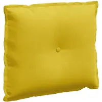 vidaXL Rückenkissen Gelb 60 x 50 cm Cordstoff