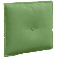 vidaXL Rückenkissen Hellgrün 50 x 45 cm Cordstoff