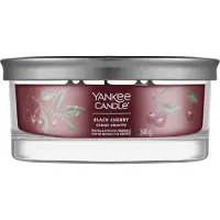 Yankee candle Schwarze Becherkerze Cherry Signature - 340,0g