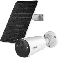 Dahua Technology KIT/BF4CP-4G-XL/M0508, IP-Sicherheitskamera, Innen & Außen, Kabellos, Wand, Weiß, Patrone (Form)