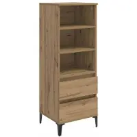 vidaXL Highboard Artisan-Eiche 40 x 36 x 110 cm Holzwerkstoff