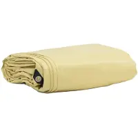 vidaXL Plane 650g / m² Beige 1,5 x 2 m Canvas mit PVC-Beschichtung