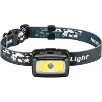 Goobay 66518, Stirnband-Taschenlampe, Schwarz, Blau, Acrylnitril-Butadien-Styrol (ABS), Aluminium, IPX4, III, -10 - 50 °C