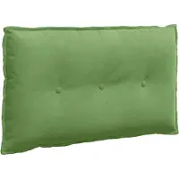 vidaXL Rückenkissen Hellgrün 80 x 50 cm Cordstoff